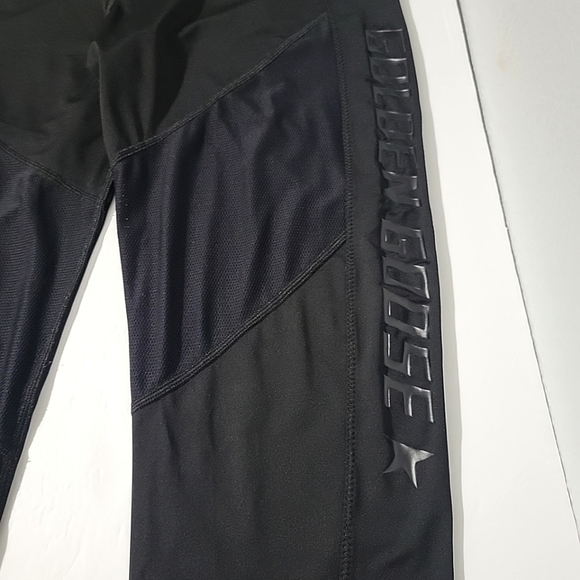 Golden Goose Women's Logo Print Cropped Leggings Size Medium - Picture 6 of 16